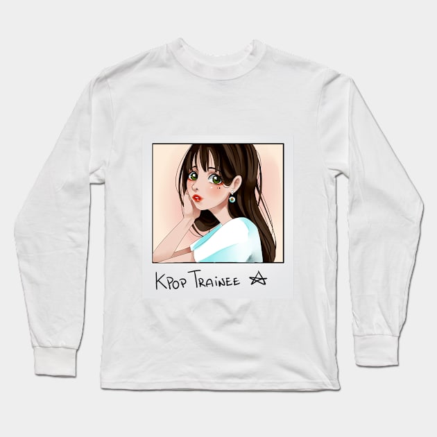 Kpop Trainee Long Sleeve T-Shirt by MitsukiHayashi